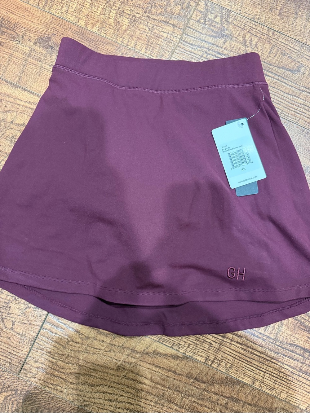 GH Women's Burgundy Active Skirt